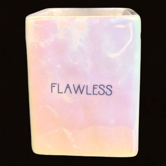 2/$25 🍋 Rainbow Aurora Ceramic Makeup or Hairbrush Holder - Picture 3 of 6